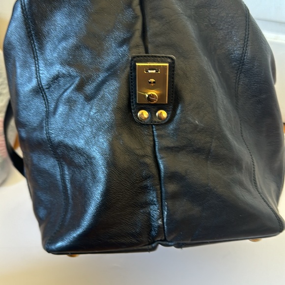 Vintage Gold Pfeil luggage bag Handmade in Germany - Picture 6 of 16